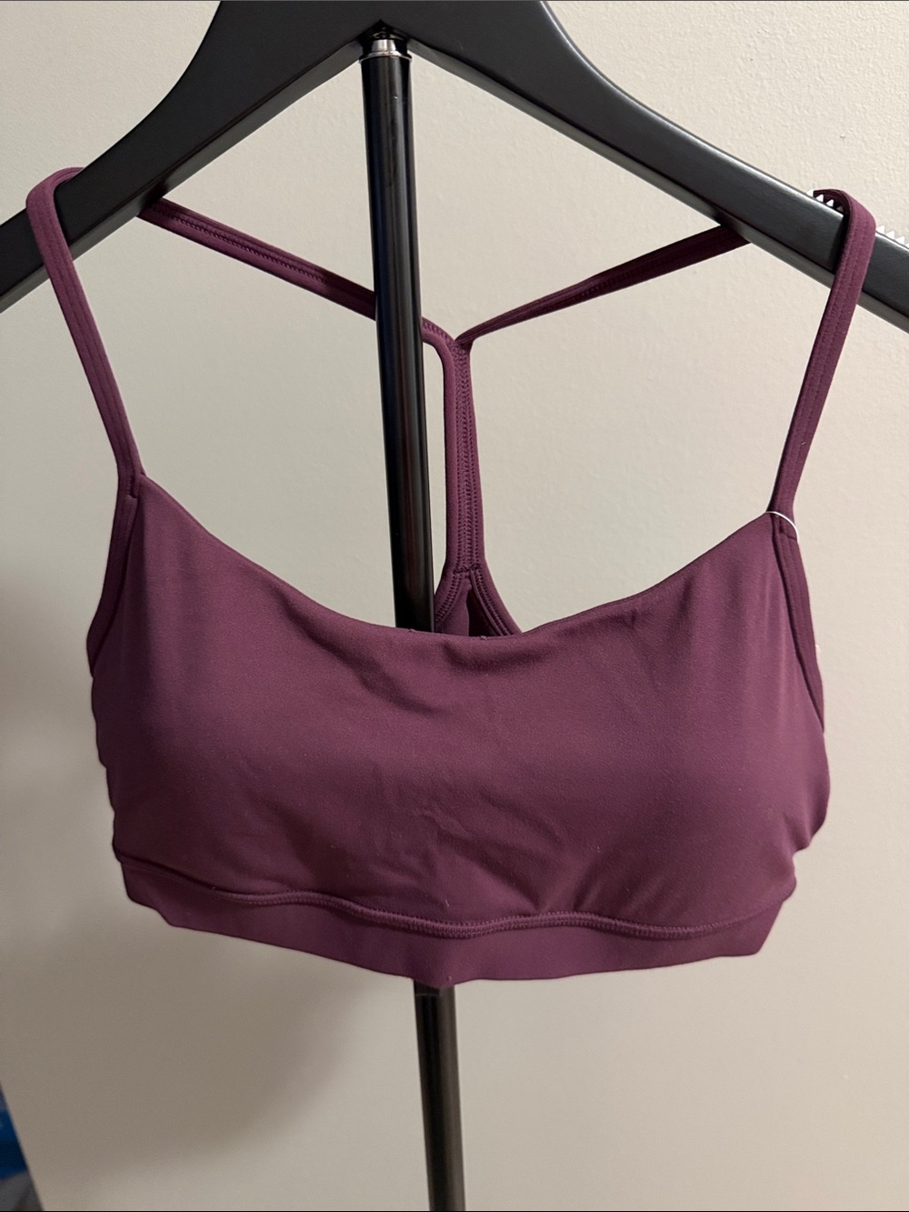 CRZ YOGA Plum Strappy Sports Bralette
